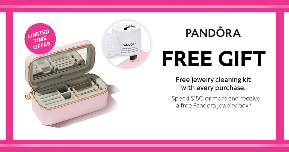 River Park Square  Get a FREE Pandora Jewelry Care Kit